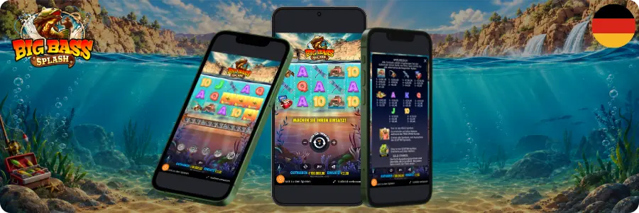 Big Bass Splash mobiles Demospiel