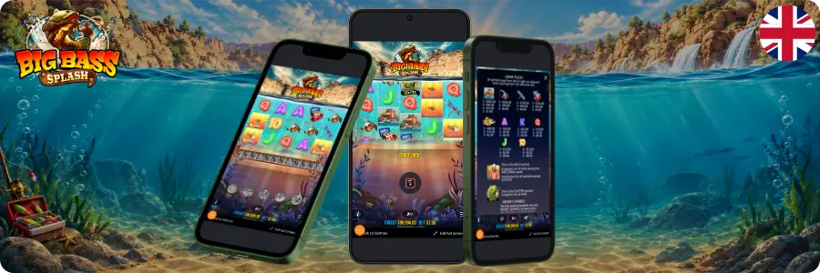 Big Bass Splash mobile demo gameplay