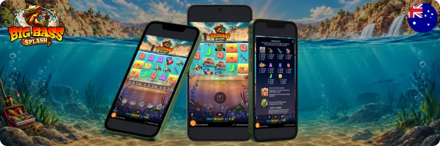 Big Bass Splash mobile demo gameplay