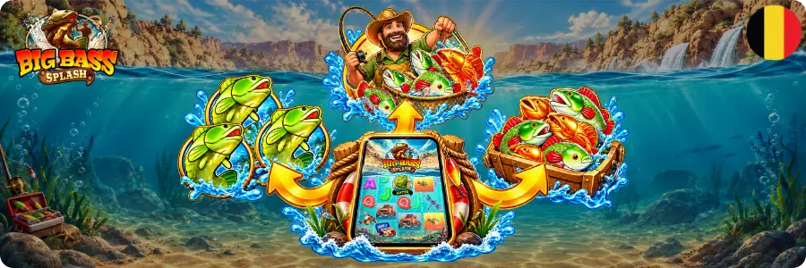 Test de functies van de Big Bass Splash demo