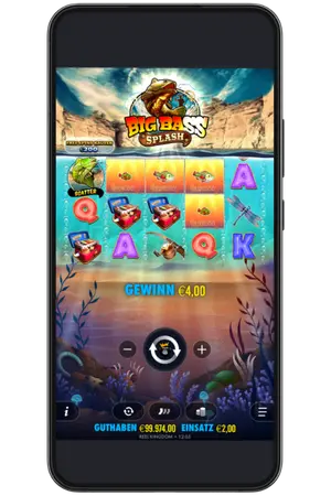 Behalte die Walzen im Big Bass Splash Slot im Blick